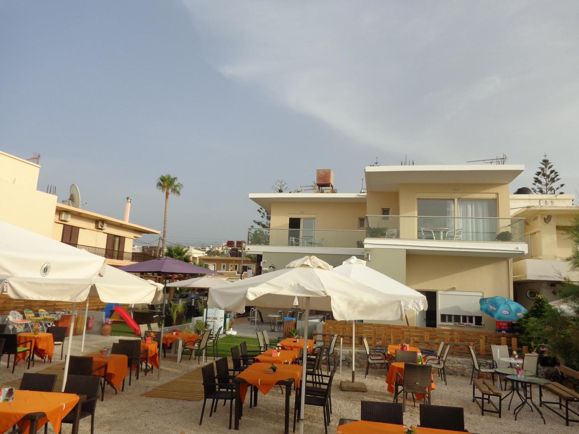 Litinakis Studios Sea View & Litinakis Studios Garden View 700 Meters Away Agia Marina 外观 照片