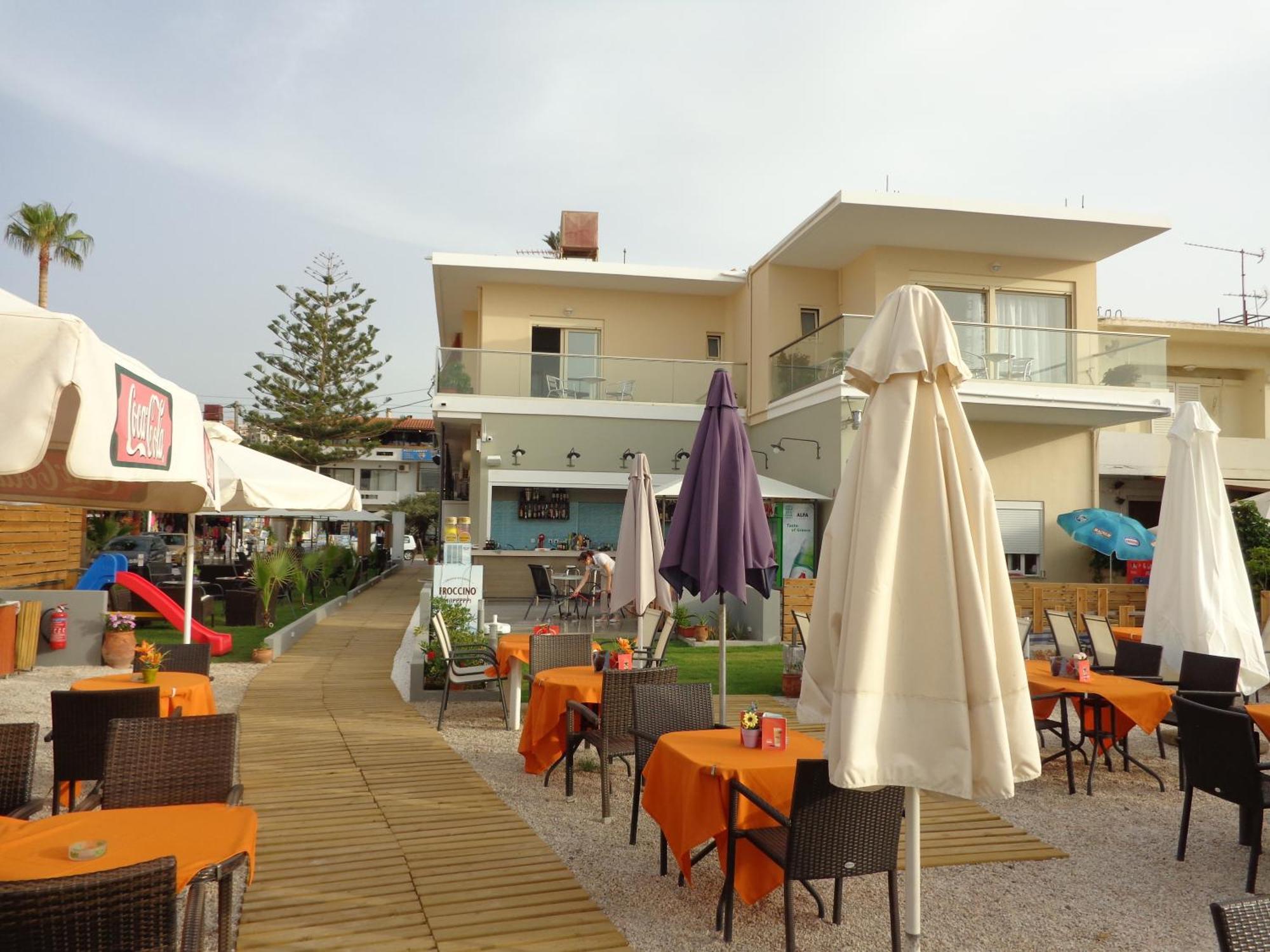 Litinakis Studios Sea View & Litinakis Studios Garden View 700 Meters Away Agia Marina 外观 照片