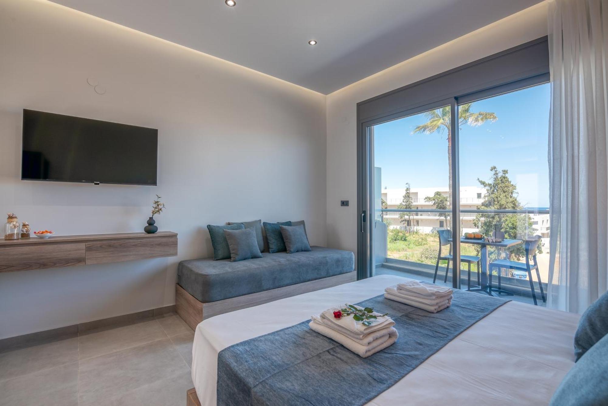 Litinakis Studios Sea View & Litinakis Studios Garden View 700 Meters Away Agia Marina 外观 照片