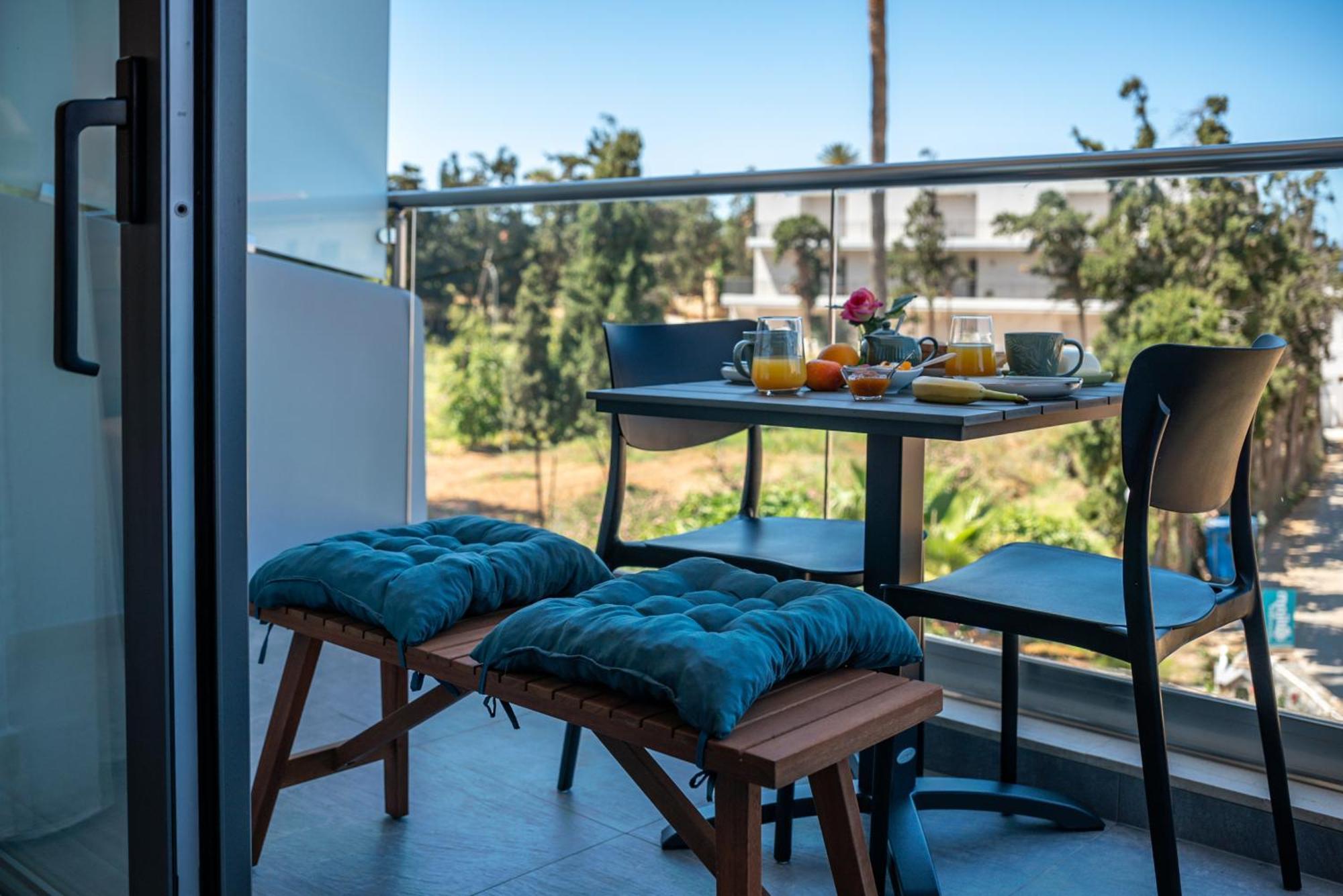 Litinakis Studios Sea View & Litinakis Studios Garden View 700 Meters Away Agia Marina 外观 照片