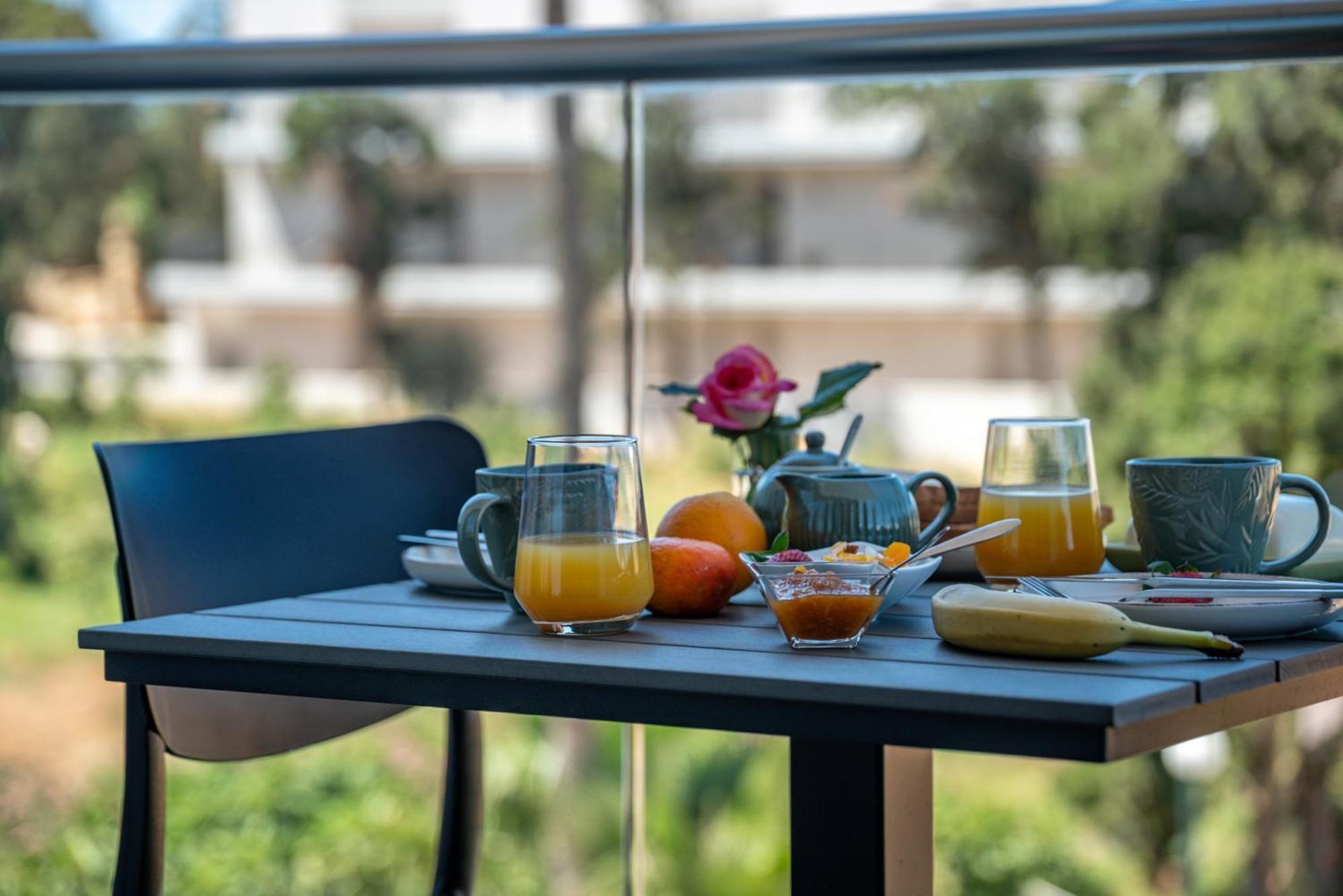 Litinakis Studios Sea View & Litinakis Studios Garden View 700 Meters Away Agia Marina 外观 照片