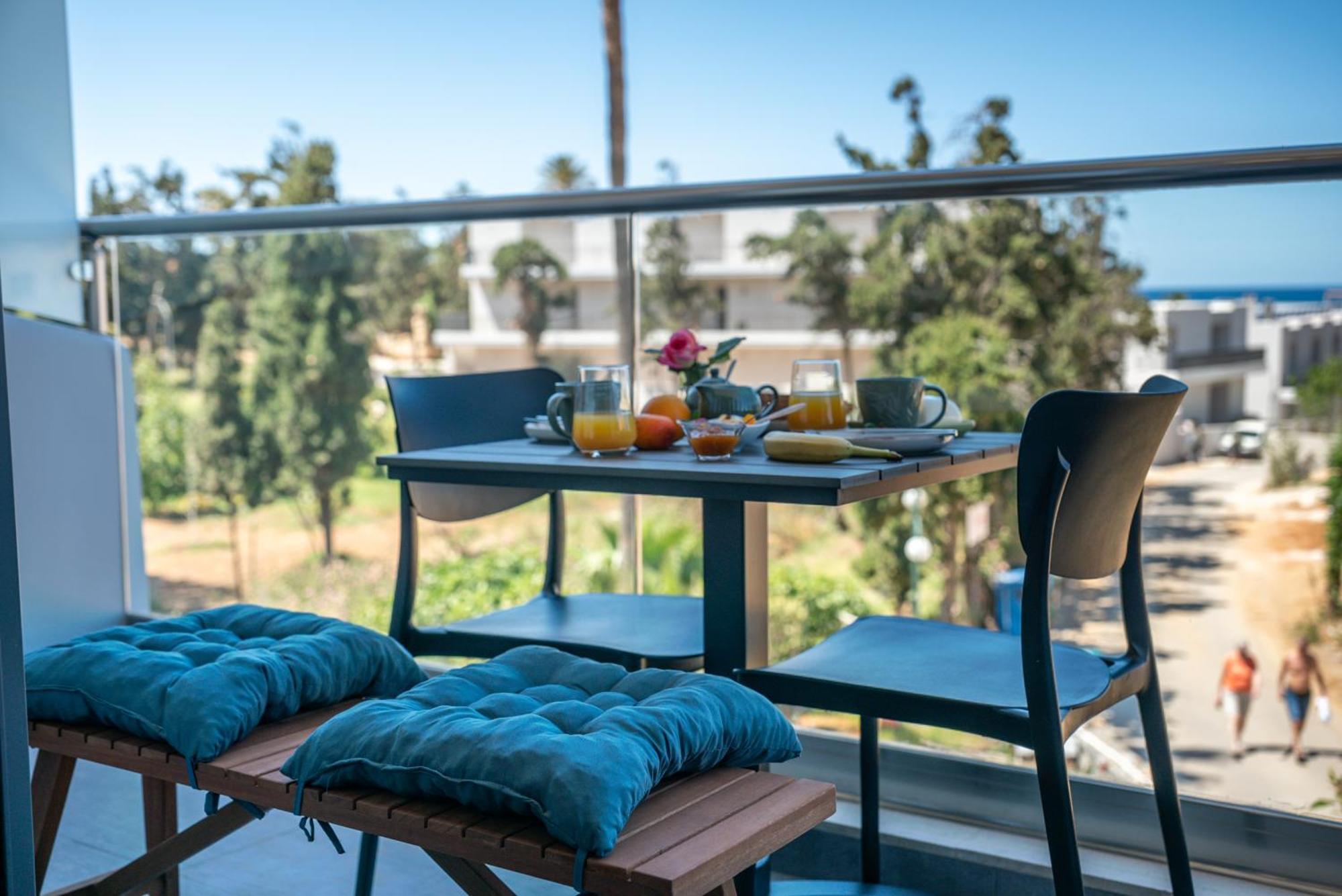Litinakis Studios Sea View & Litinakis Studios Garden View 700 Meters Away Agia Marina 外观 照片