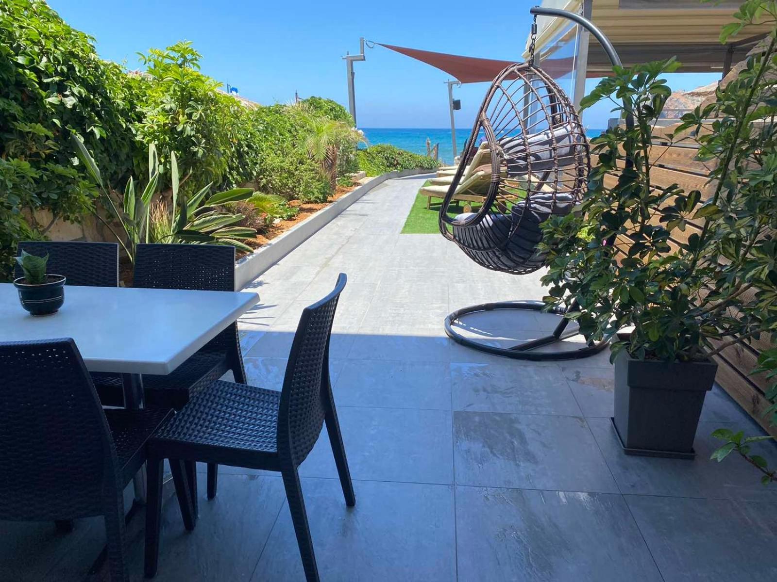 Litinakis Studios Sea View & Litinakis Studios Garden View 700 Meters Away Agia Marina 外观 照片