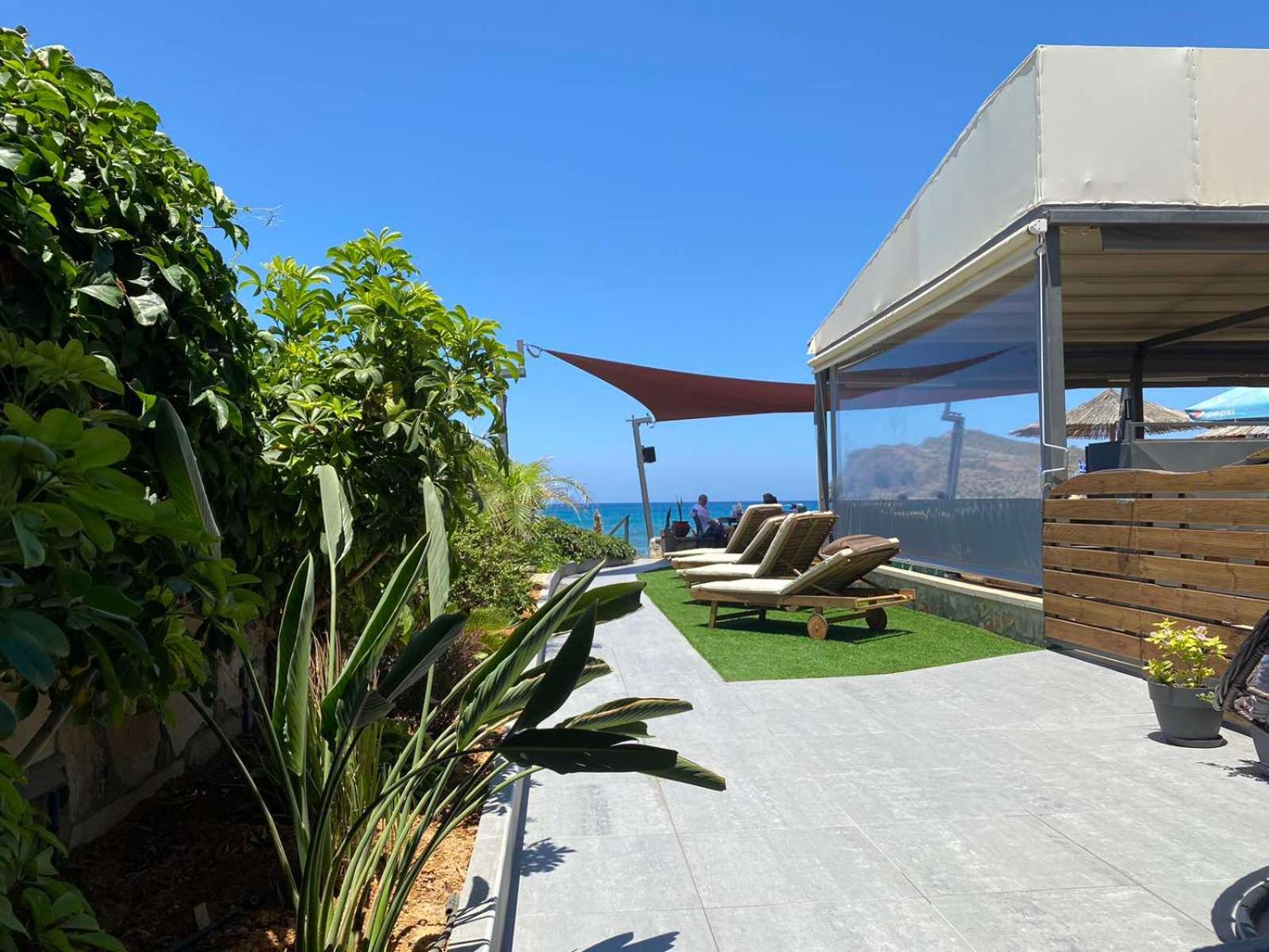 Litinakis Studios Sea View & Litinakis Studios Garden View 700 Meters Away Agia Marina 外观 照片
